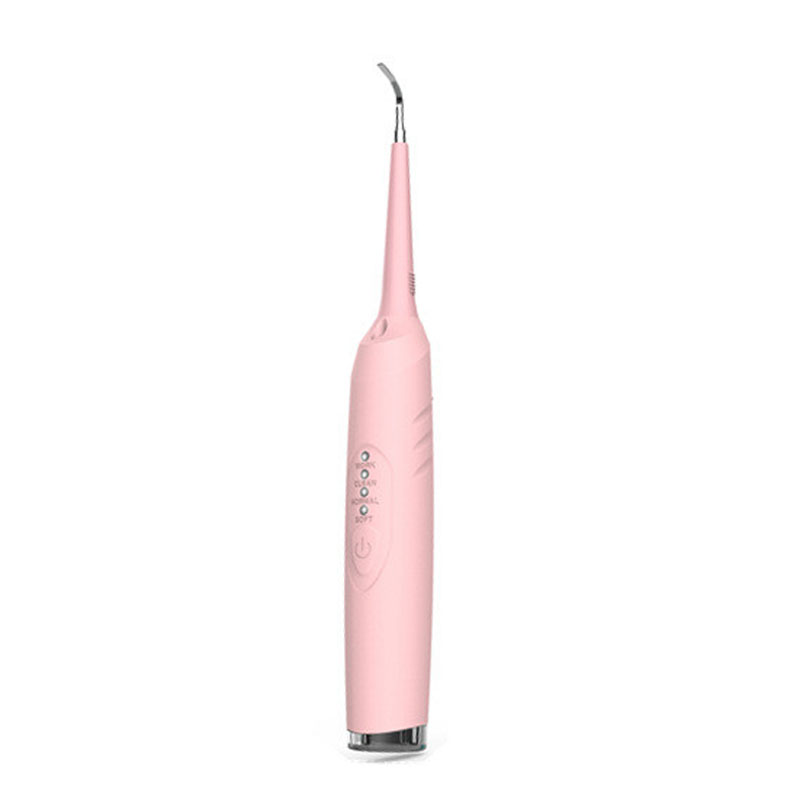Household Private Label Silicone Ultrasonic Calculus Dissolving Electric Teeth Cleaner Tooth Whitening Cleaner