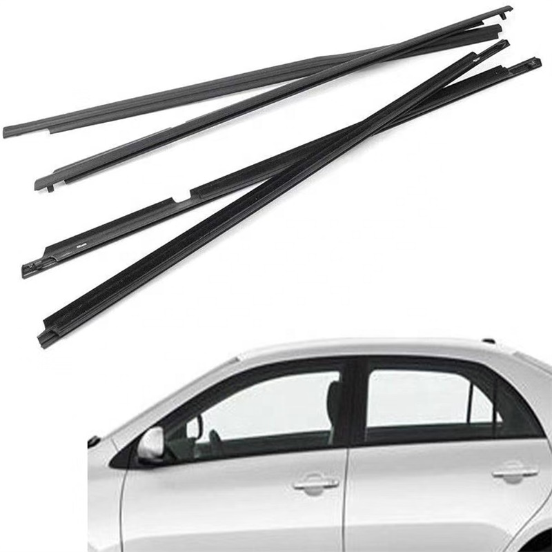high quality For Honda FIT 2009-2012 72410-TG0-T01 72410-TG5-T01 Window Weatherstrip Seal Belt Car Outside Weather Stripping