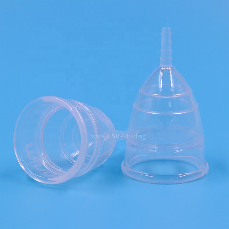 Reusable Soft Folding Medical Silicone Period Cup Menstrual Cup For Lady