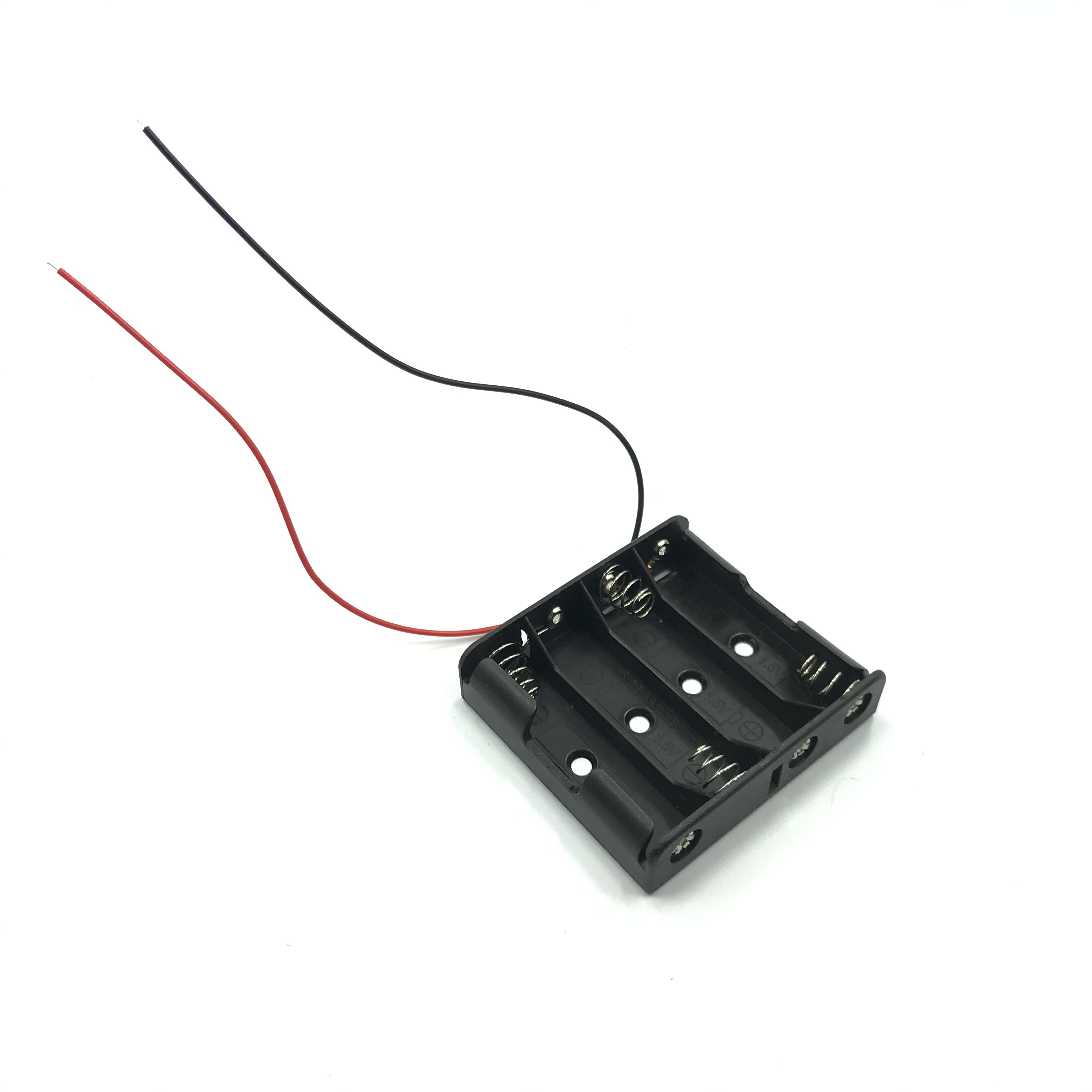 OEM/ODM 4 ячейки 1,5 V 4 AA 4AA батарея держатель коробка для Arduino пластиковый корпус