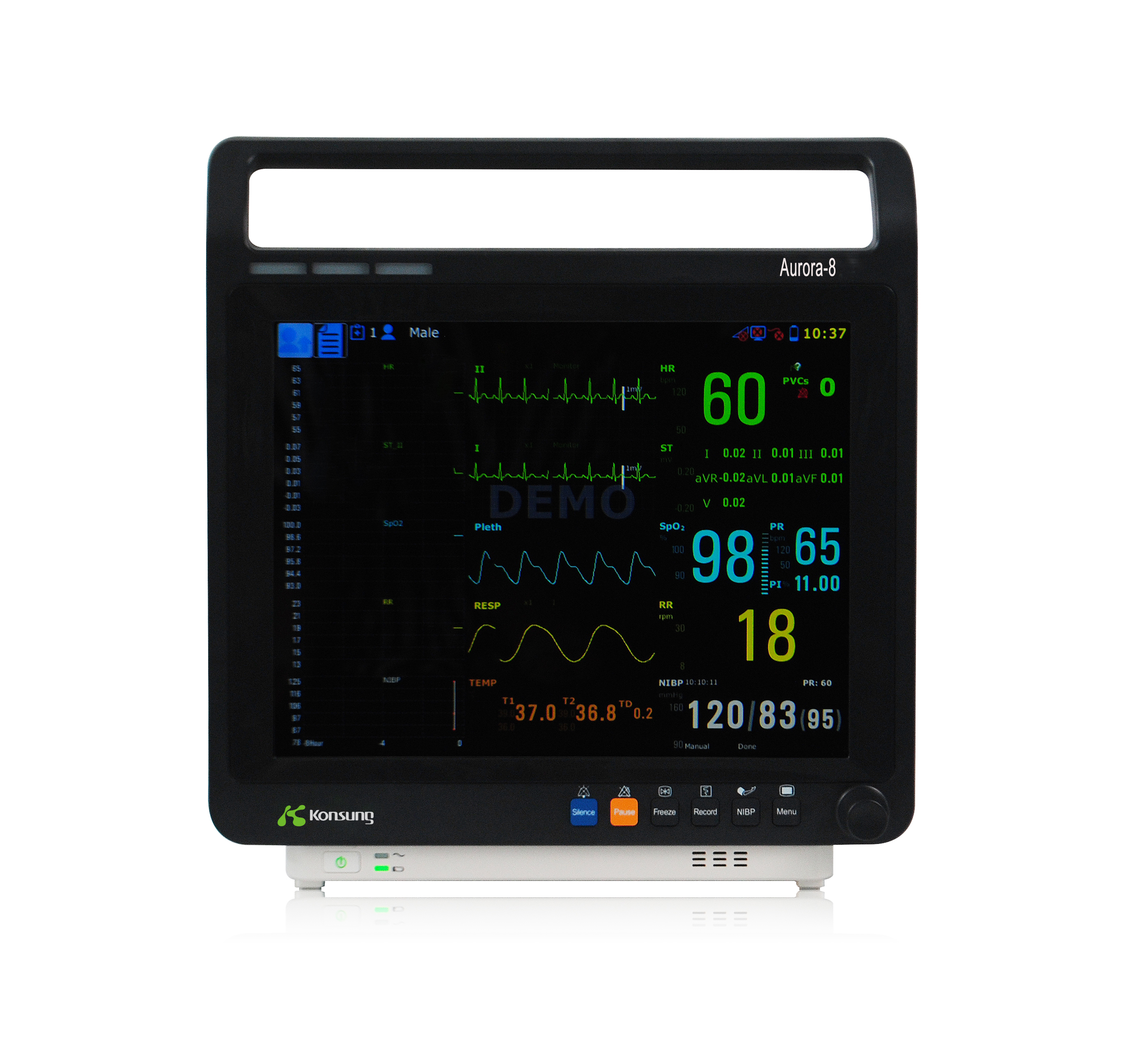 Монитор пациента AURORA-8 8,4 дюйма с высоким разрешением для людей