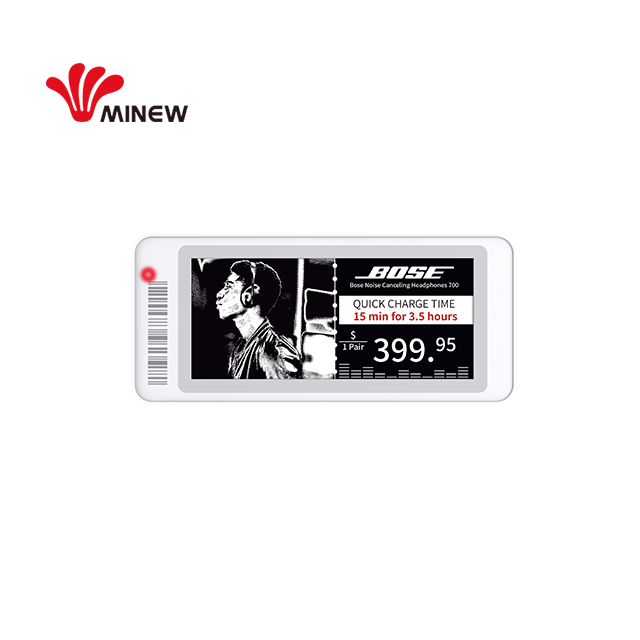 2.9 inch BLE 5.0 esl price tag NFC support