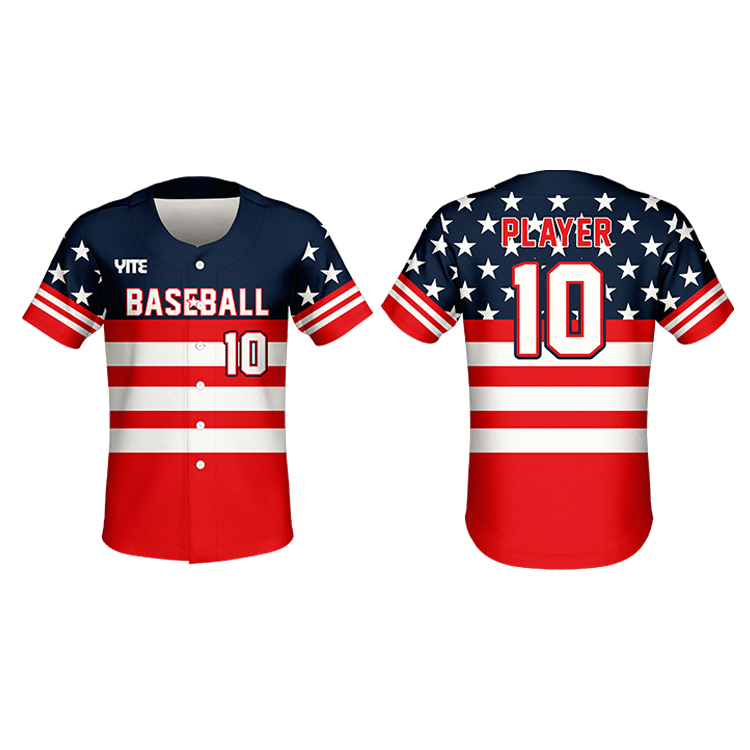 Custom blank baseball jersey wholesale baseball wear
