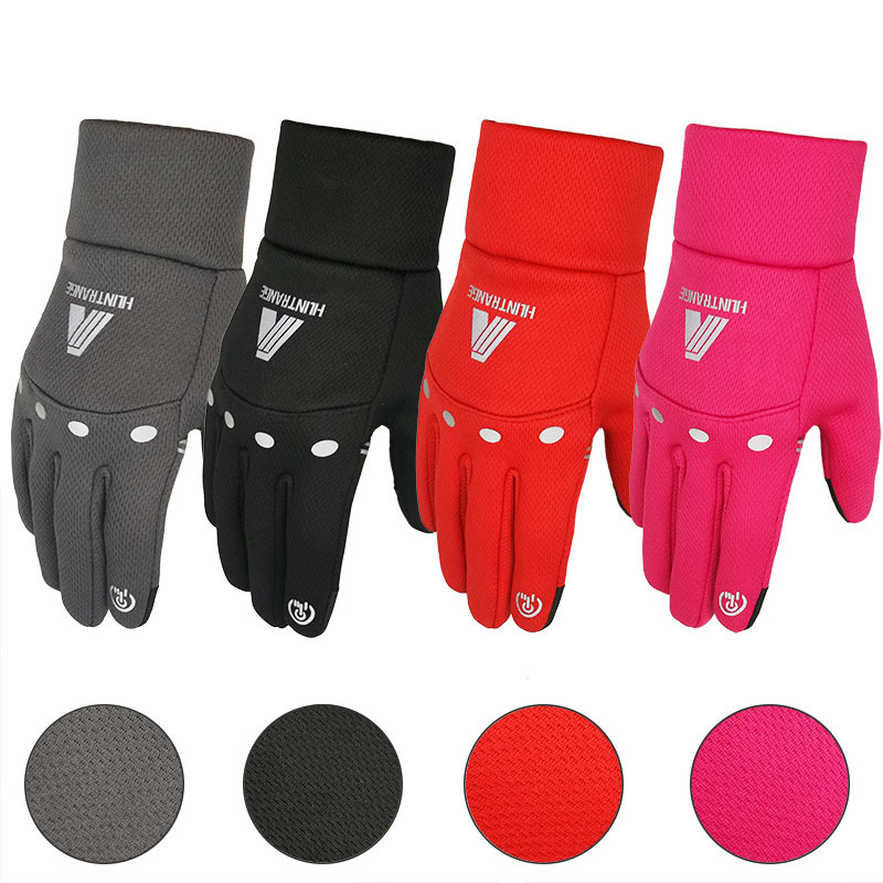 Bicycle Warm Touchscreen Full Finger Gloves Waterproof Outdoor Bike Skiing Motorcycle Riding Winter Cycling Gloves