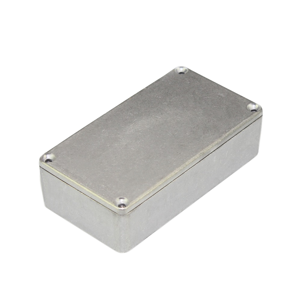 Черный 1590B Металл Stomp Box корпус гитары педаль эффектов алюминий коробка