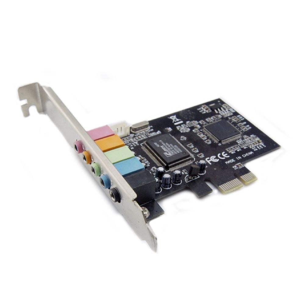 PCI-Express 5,1 канальная внутренняя звуковая карта с 3d-эффектом для компьютеров