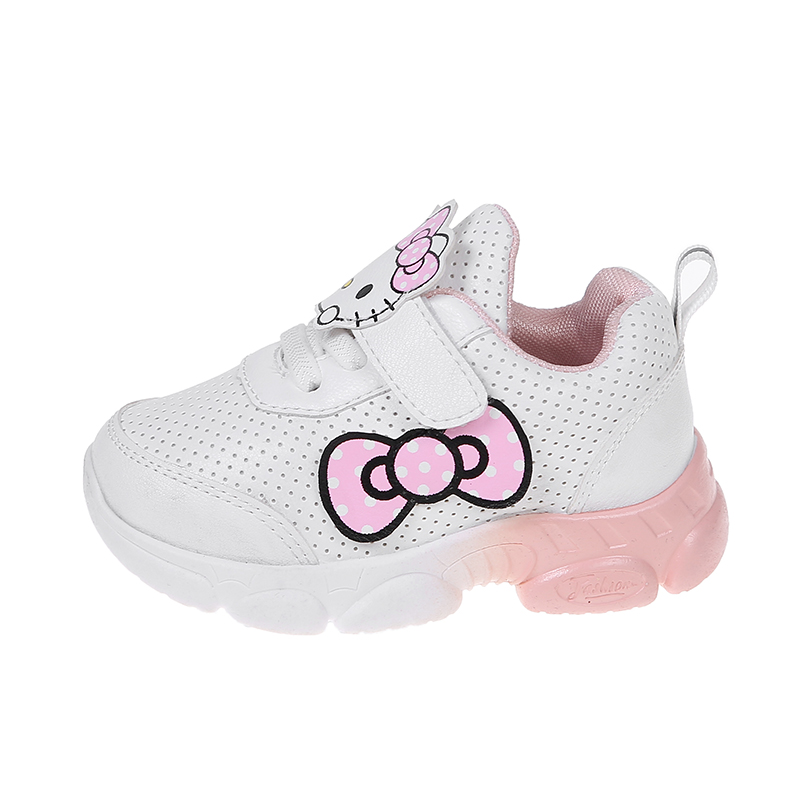 Hot Sale Children's Casual Shoes Kids Shoes White Leather Sneakers Breathable Student Sport Running Shoes