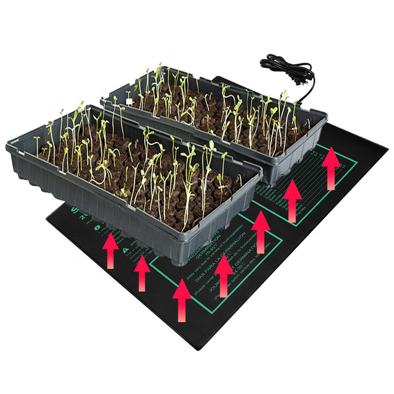 Factory service Seed Heat Mat Long Service Life Seedling Tray for Seed Germination Seedling Heater Tray