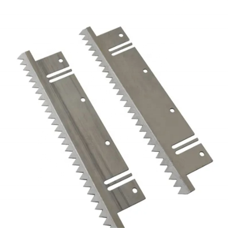 Sealing machine tooth blade sealing packing machine rubber belt blade plastic film cutting knife
