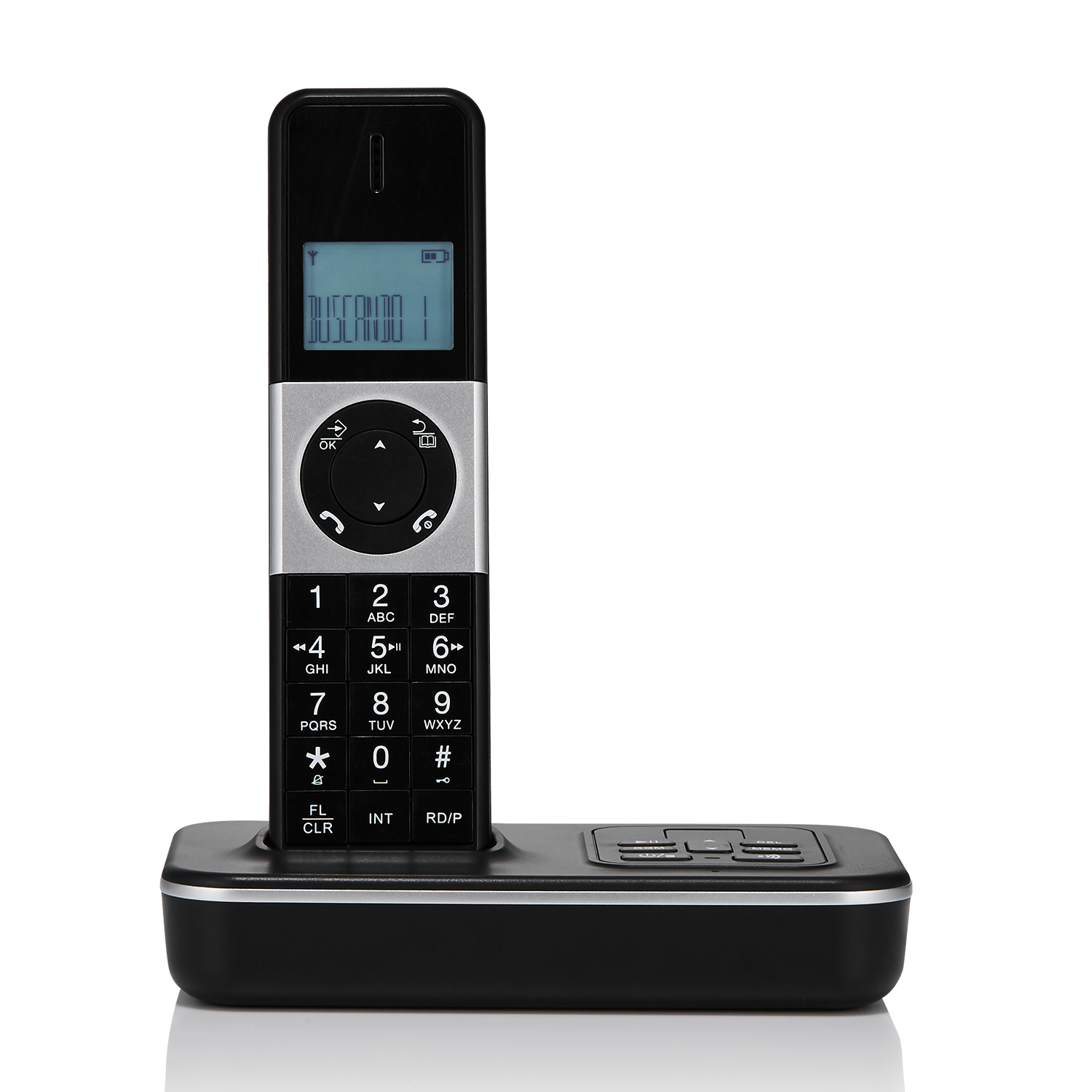 Портативный Телефон DECT, телефон там, функция голосовых сообщений, аналоговый беспроводной телефон