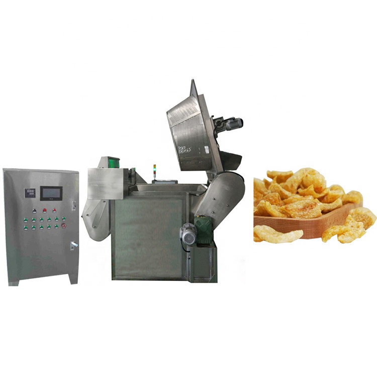 Green bean frying machine gas garri frying machine pork crackling frying machine