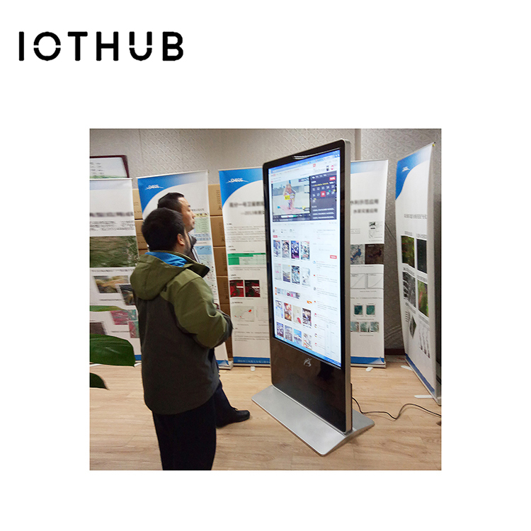 HUSHIDA 1080*1920 разрешение 55 дюймов WIFI цифровая доска напольный рекламный дисплей