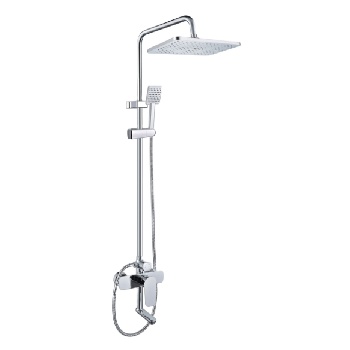 Bathroom Shower Set New Design Wall Style Stand Brass Surface