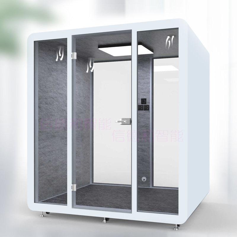 L-13 Meeting insulation booth 6 person office pod soundproof commercial furniture Metal design other communications room webcast