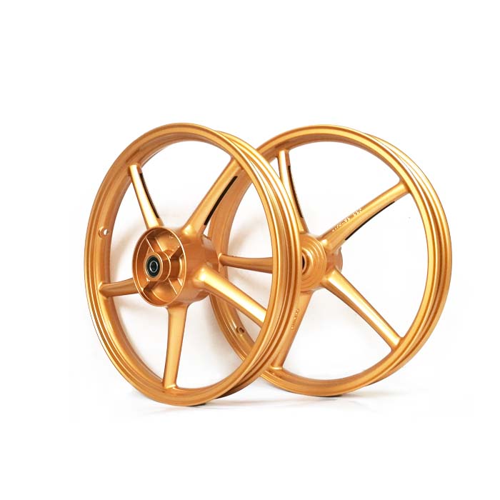 522 Y15ZR Motorcycle Sport rim with five holes at the front and rear Motorcycle Sport Rim