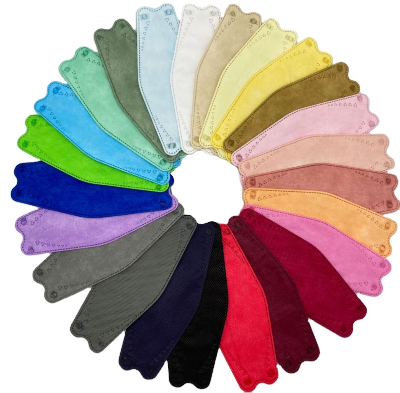 Kf94Mask Disposable Dust Cubrebocas Tricapa Colored Kf94 Mascarillas