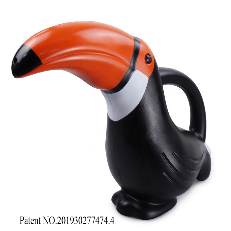 Новейшая пластиковая банка для полива животных Toucan 1,6л для сада на открытом воздухе