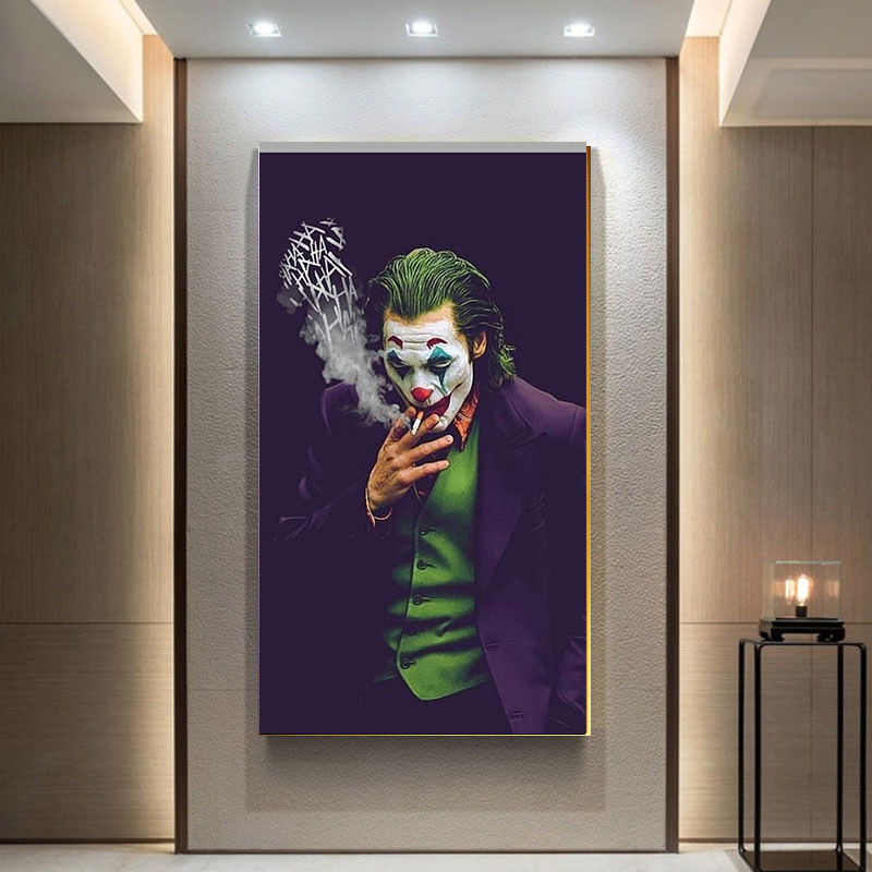 Настенная картина Joker на холсте, плакаты, картины из фильма 2020, картина из хокера Хоакина Феникса для гостиной, домашний декор