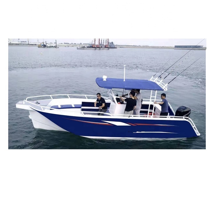 Grandsea 25 футов полностью закрытый кабина сварная алюминиевая лодка для продажи