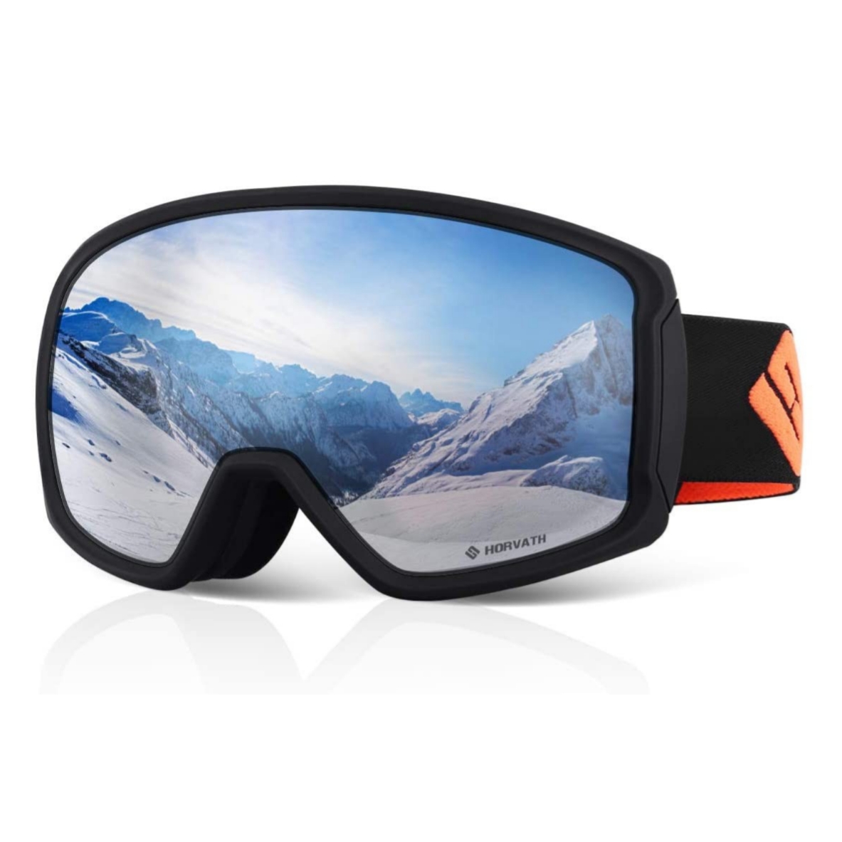 2021 Super Anti-Fog OTG 100% UV Protective Windproof Scratch-Resistant Coated Inner Lens Ski Glasses for Men Women Youth