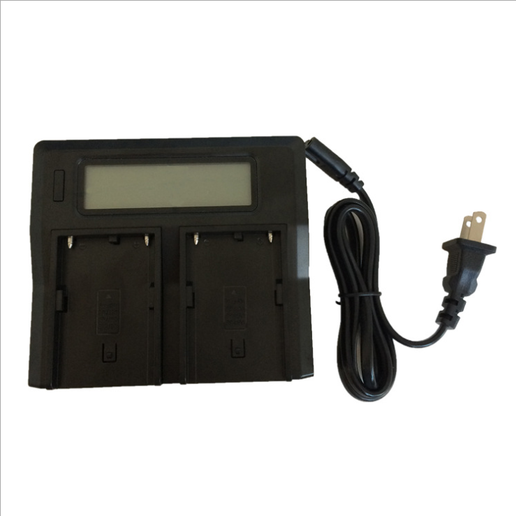 Двухканальный ЖК-дисплей зарядное устройство для Sony NP-FM55H NP-FM500H NP-QM71 NP-QM91 NP-QM71D видеокамера батареи