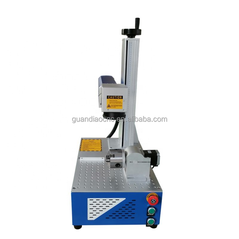 Split Desk Portable Type 20w 30w 50w Fiber CO2 Laser Marking Machine