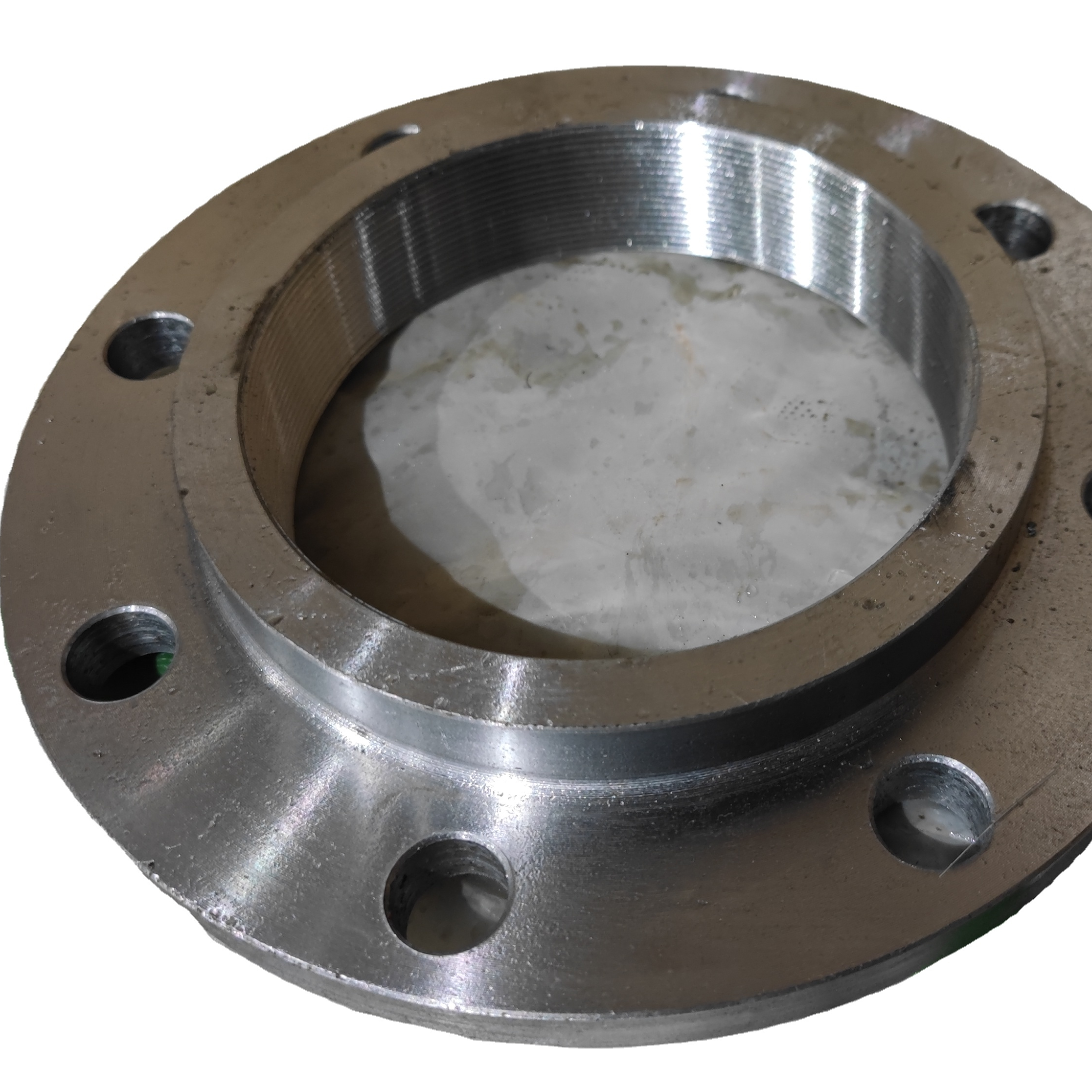 BS4504 PN16 кованая резьба из углеродистой стали с шелковым фланцем
