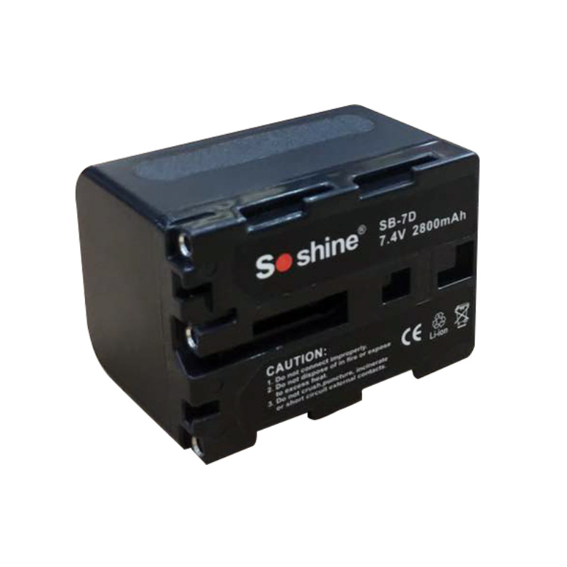 Soshine SB-7D литий-ионная аккумуляторная батарея 7,4 V 2800mAh для цифровой камеры