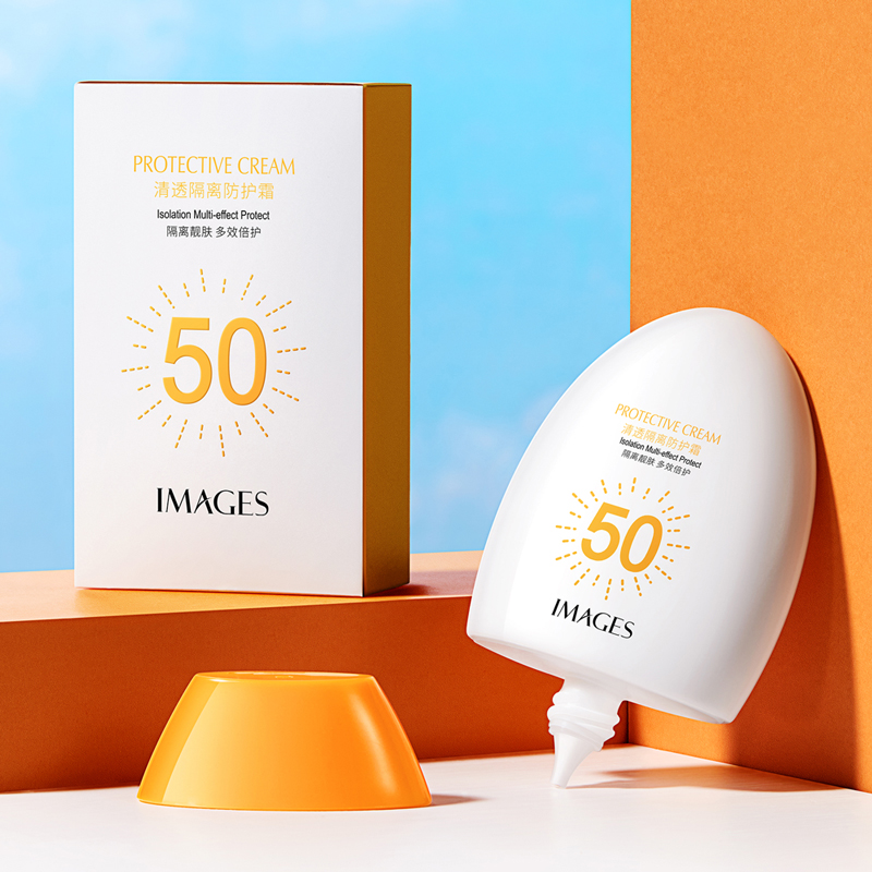 Заводская дешевая цена на уход за кожей солнцезащитный крем Sunblock Spf50 + влагостойкий крем