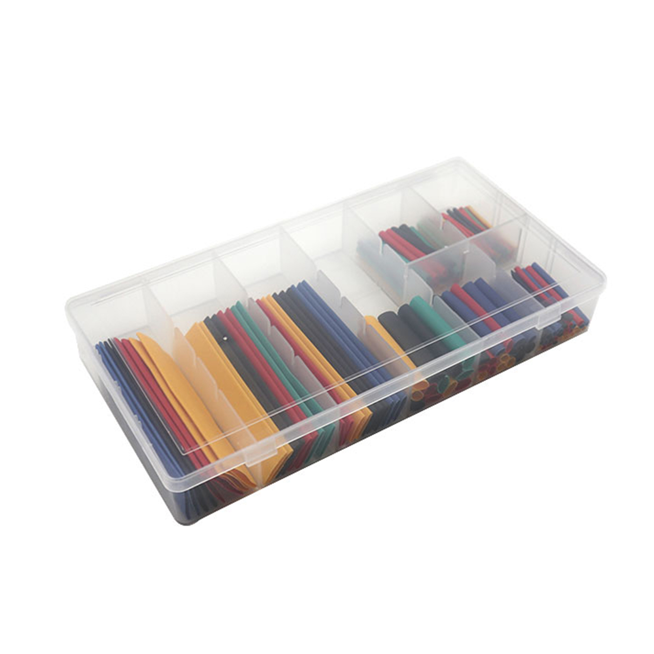 environmental protection thin wall transparent roll kit shrinking pack pe 164pcs/set heat shrink tube tubing