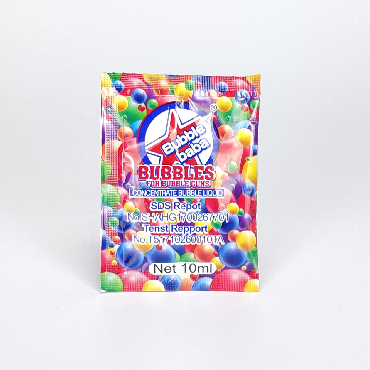 Bubble gun fitting bubble water safety for kids 1/8 1/16 concentrate solution bags for Bubble guns