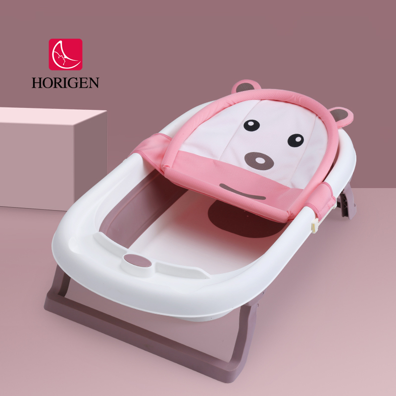 amazon hot sellings baby products most popular simple style comfortable plastic bathroom foldable baby bath tub