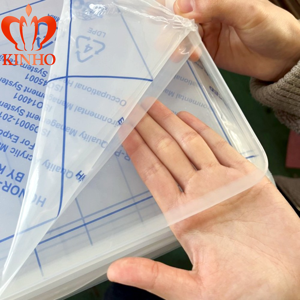 KINHO 3 мм 4 мм 5 мм 6 мм 10 мм 20 мм Лазерная резка прозрачное стекло pmma plexi литая акриловая доска листы Блестящий акриловый лист