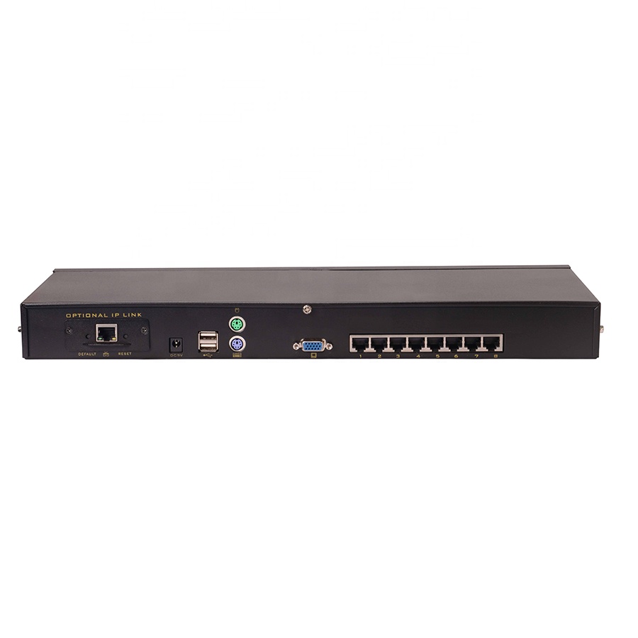 IP-пульт дистанционного управления 4/8/16 портов 1U 19 ''Монтажный кронштейн Cat5 RJ45 сетевой квм-переключатель