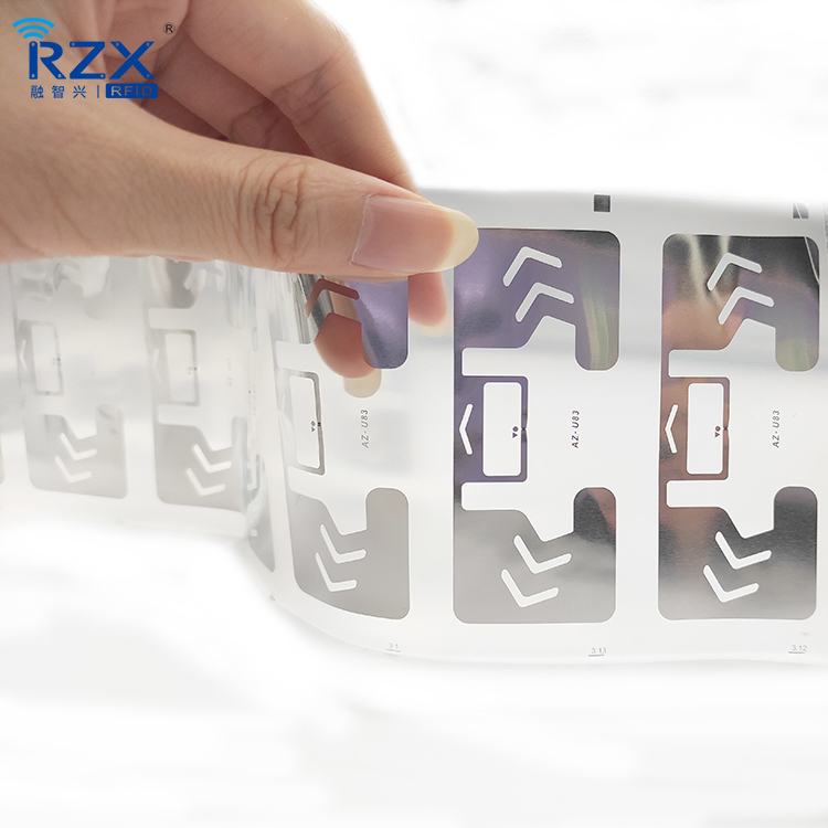 Поставка цепи 72x30мм Размер антенны RFID стикер Uhf тег Uhf UCODE 8 RFID UHF тег