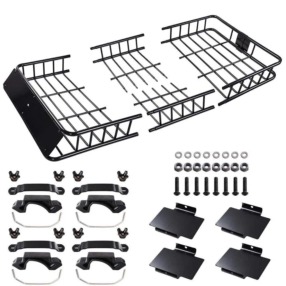 Hot Sale Steel Basket Luggage Carrier Cargo Rack For SUV Car