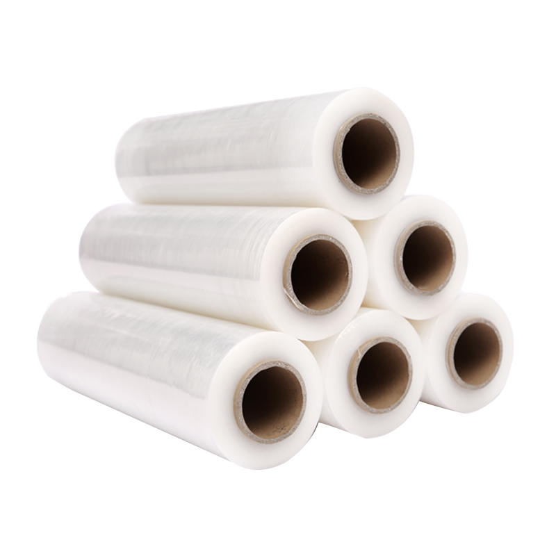 Industrial Stretch Film Roll China Packaging Transparent Film Cast Hand Shrink Wrap Film