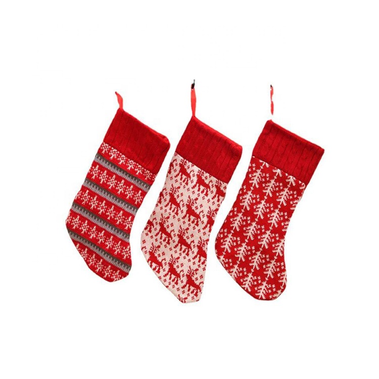 Amazon wholesale manufacture price new design christmas socks kids christmas socks christmas ornaments