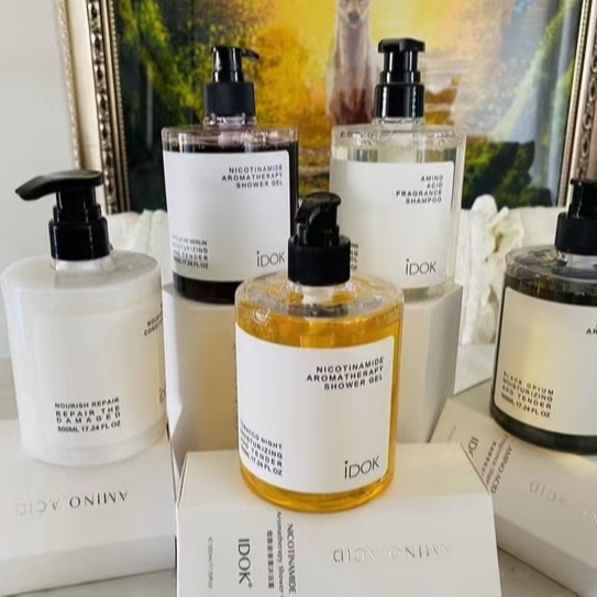 Отбеливающий органический гель для душа Niacinamide от частного бренда, 500 мл, ароматный лосьон для мытья тела