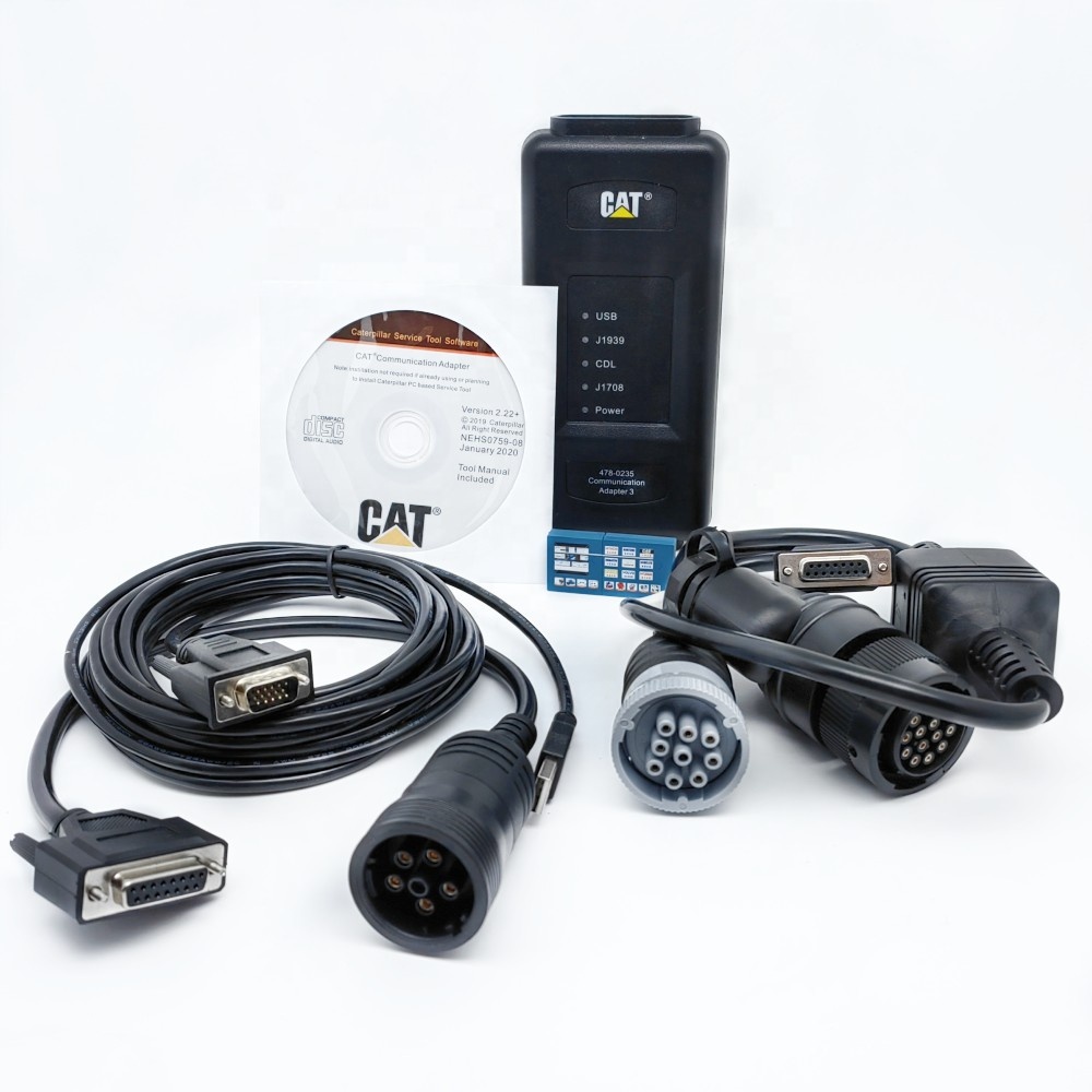 Набор диагностических инструментов CAT ET4, адаптер связи 478-0235 275-5121 538-5051 для строительной техники caterpillar
