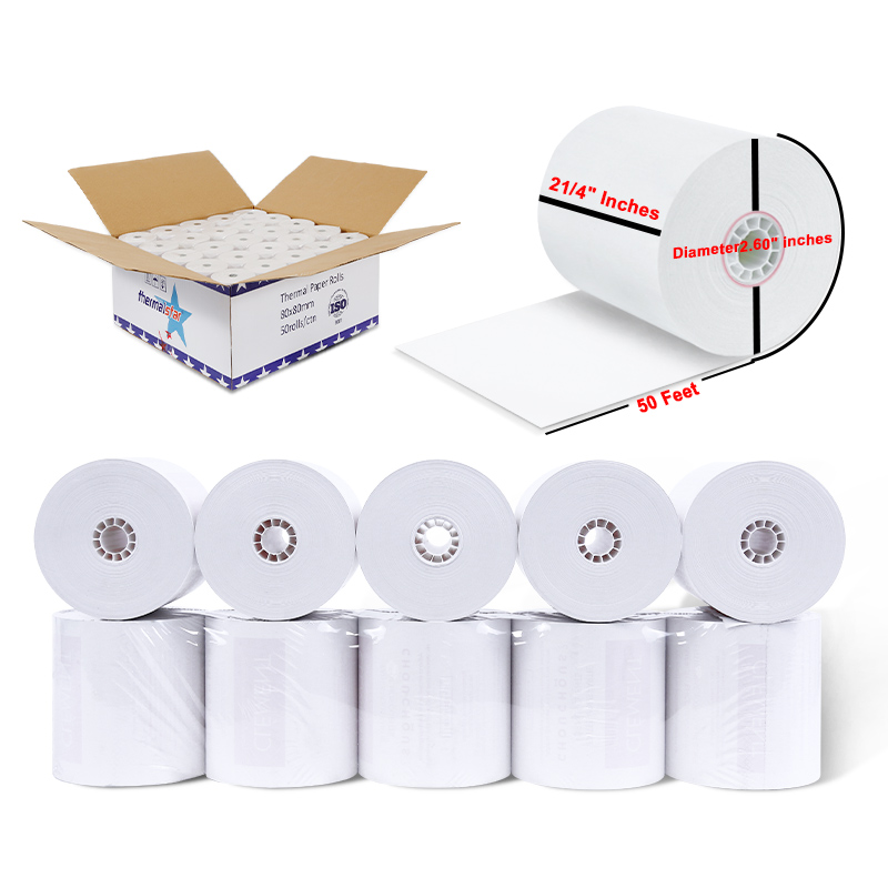 Factory Price 80x80mm Cash Register Receipt Paper Thermal Paper Roll for POS/ATM