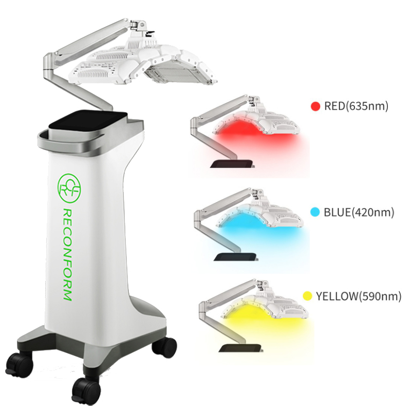 635nm Led Light Therapy Device Cell Regeneration Facial Skin Rejuvenation Equipment Beauty