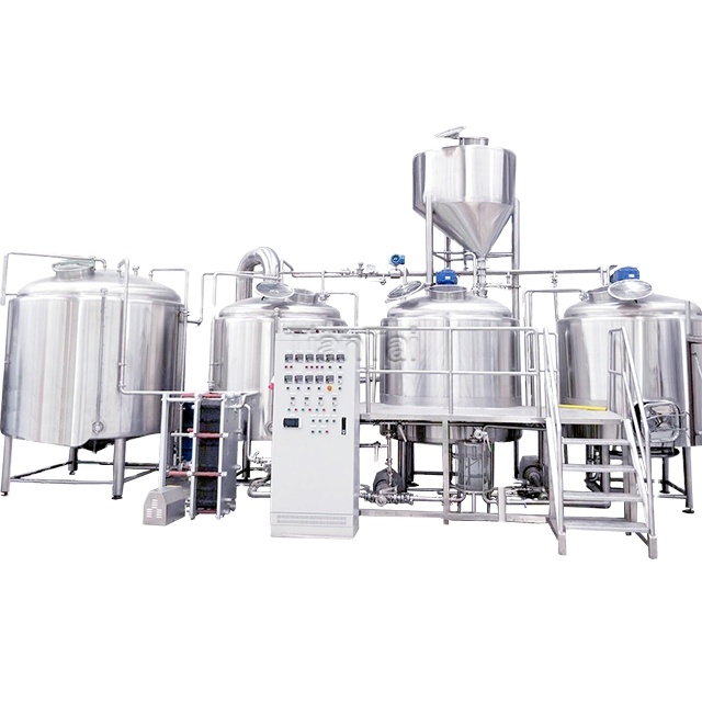 Паровой нагреватель из нержавеющей стали 3500L 35HL 30BBL с зеркальной полировкой, 4 сосуда, пивоваренное оборудование для рукоделия, поставщики для продажи, Австралия