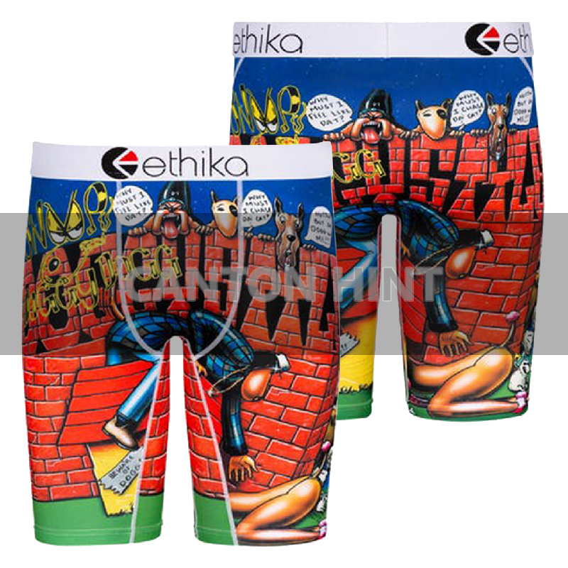 Ethika 2021 Snoop Dogg doggystyle, оптовые поставщики, мужское нижнее белье ethika, быстросохнущие мужские трусы-боксеры Ethika