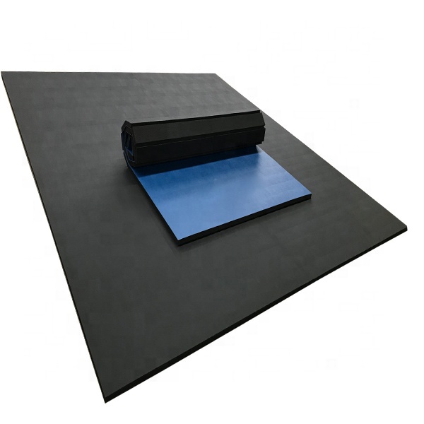 Factory Direct Sales 60*60*3.5cm Easy Clean Durable Surface Pvc Bonded Foam Mma Mat