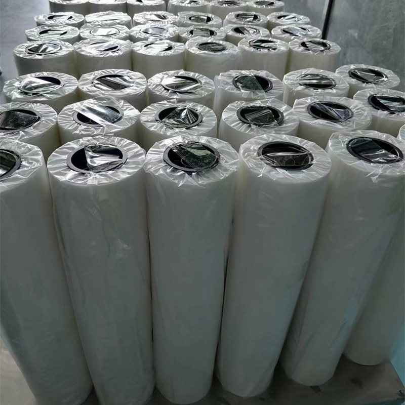 60CM*100M DTF Roll Pet Film Single Side 100Meter 75U DTF PET White Heat Transfer Film