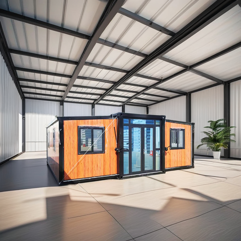 Luxury Industrial-Style Prefab House Flat Pack Steel Container for Hotel Use Cottage House Storage Container House