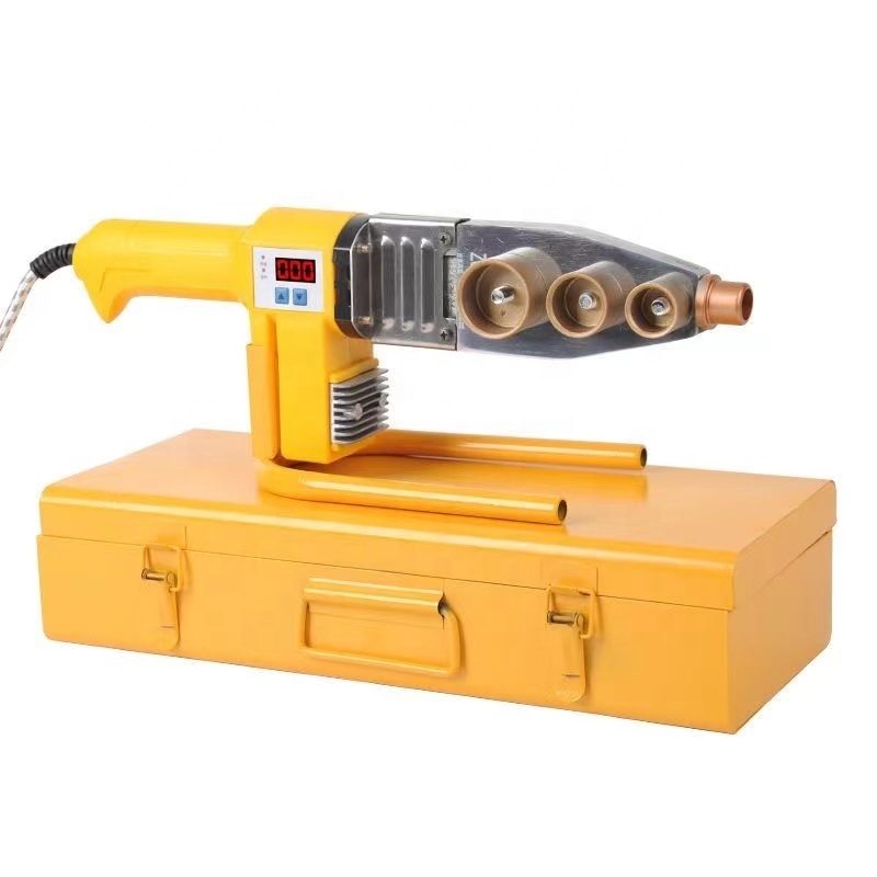 Power hot melt tools PPR hot melt machine Plastic pipe butt joint Polyethylene pipe Hot vessel die welding