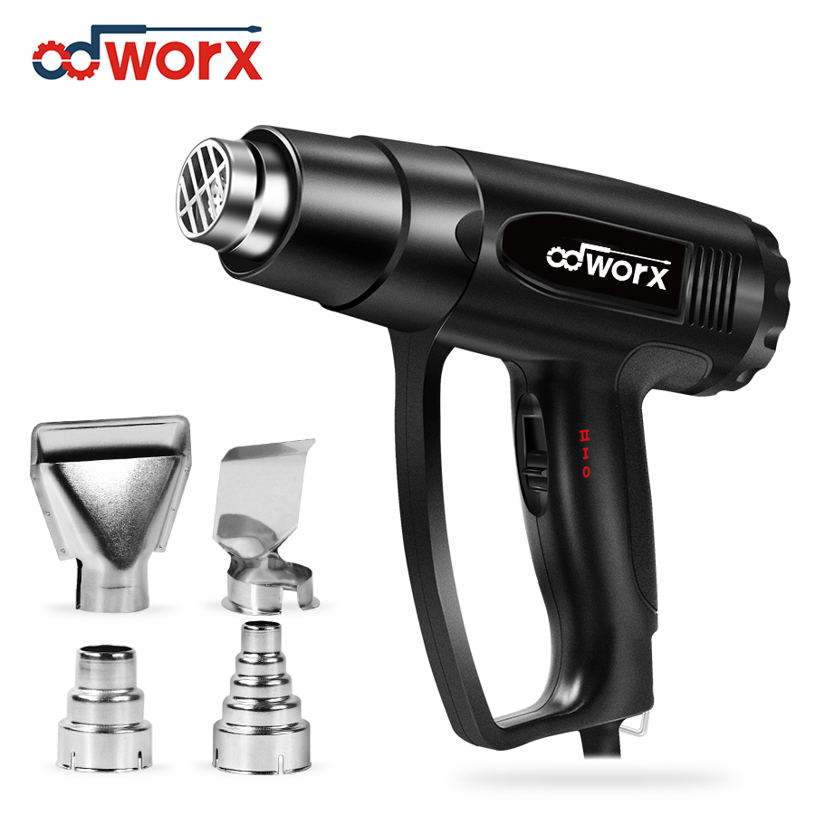 ODWORX 2000W Heat Gun Variable Temperature Advanced Electric Hot Air Gun