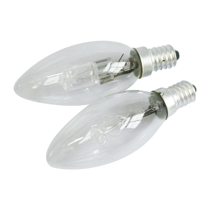 Home Decorative C35 Candle Bulb 18W 28W 42W Energy Saving Halogen Bulb